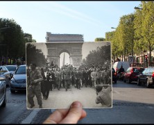 Millimeterwerk: Parijs in 1944 tegen het decor van nu